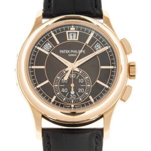 Patek Philippe Complications Chronograph Brown Dial Men's 